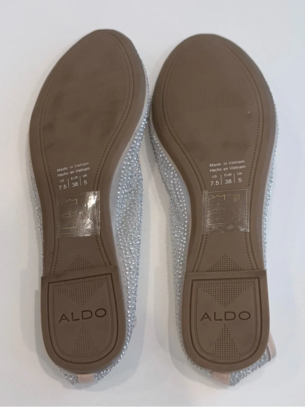 Aldo Crystal Embellished Ballet Flats - Picture 2 of 2